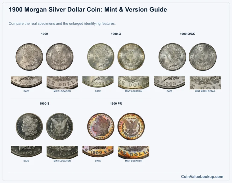 1900 Morgan Silver Dollar Coin Value: How Much Is It Worth?