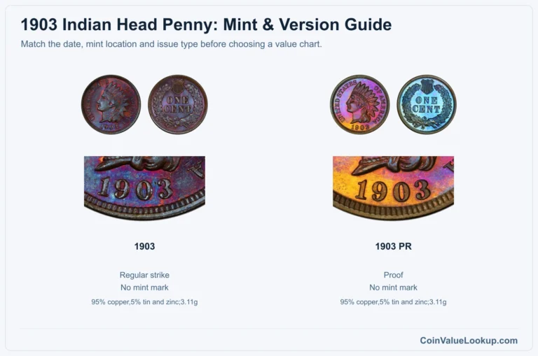 1903 Indian Head Penny Coin Value: How Much Is It Worth?