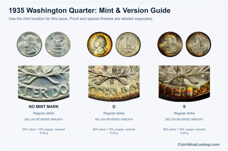 1935 Washington Quarter Coin Value: How Much Is It Worth?