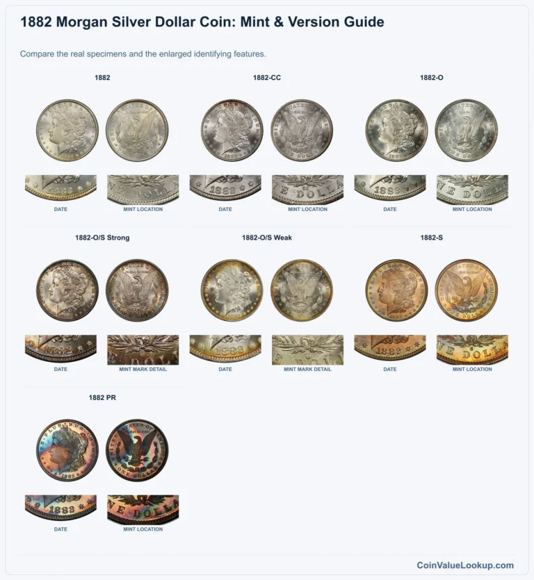 1882 Morgan Silver Dollar Coin Value: How Much Is It Worth?