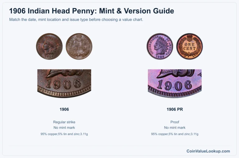 1906 Indian Head Penny Coin Value: How Much Is It Worth?