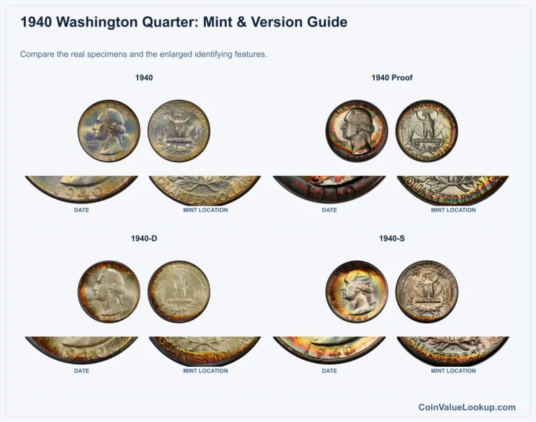 1940 Washington Quarter Coin Value: How Much Is It Worth?