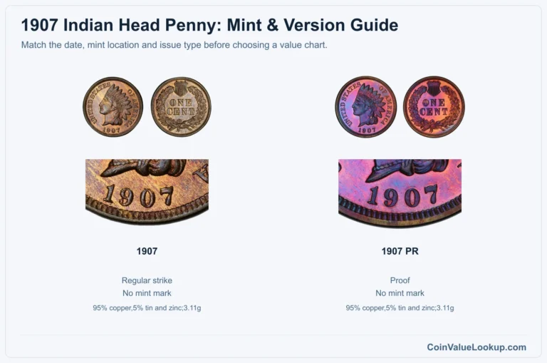 1907 Indian Head Penny Coin Value: How Much Is It Worth?