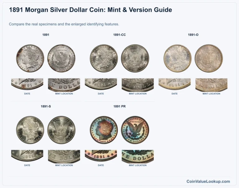 1891 Morgan Silver Dollar Coin Value: How Much Is It Worth?