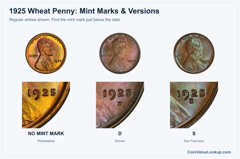 1925 Wheat Penny Coin Value: How Much Is It Worth?