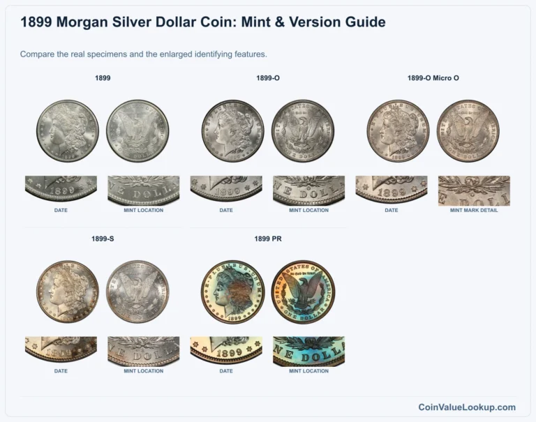1899 Morgan Silver Dollar Coin Value: How Much Is It Worth?