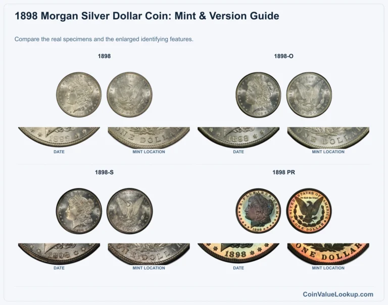 1898 Morgan Silver Dollar Coin Value: How Much Is It Worth?
