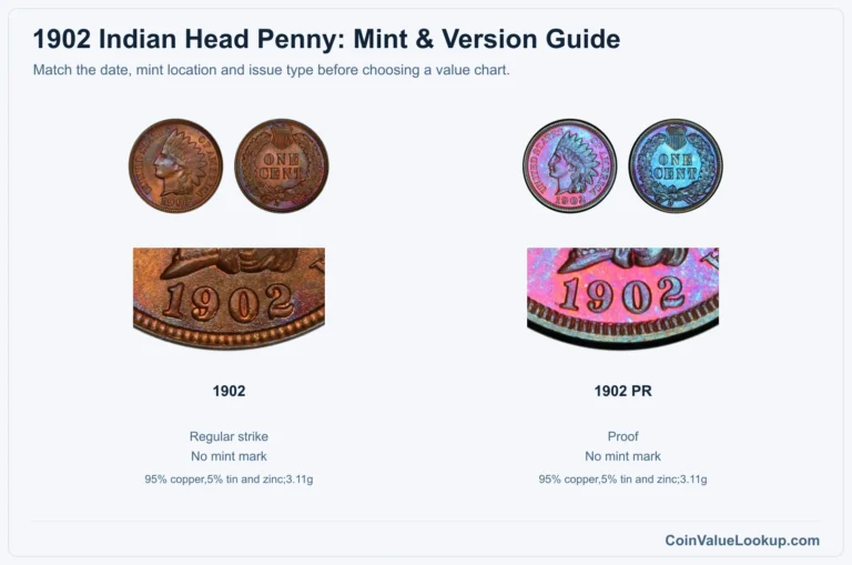 1902 Indian Head Penny Coin Value: How Much Is It Worth?