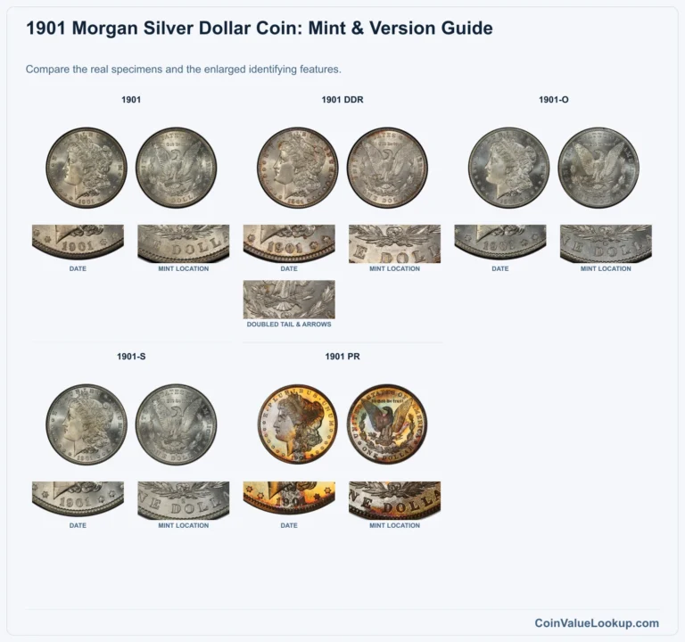 1901 Morgan Silver Dollar Coin Value: How Much Is It Worth?