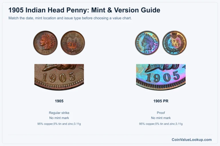 1905 Indian Head Penny Coin Value: How Much Is It Worth?