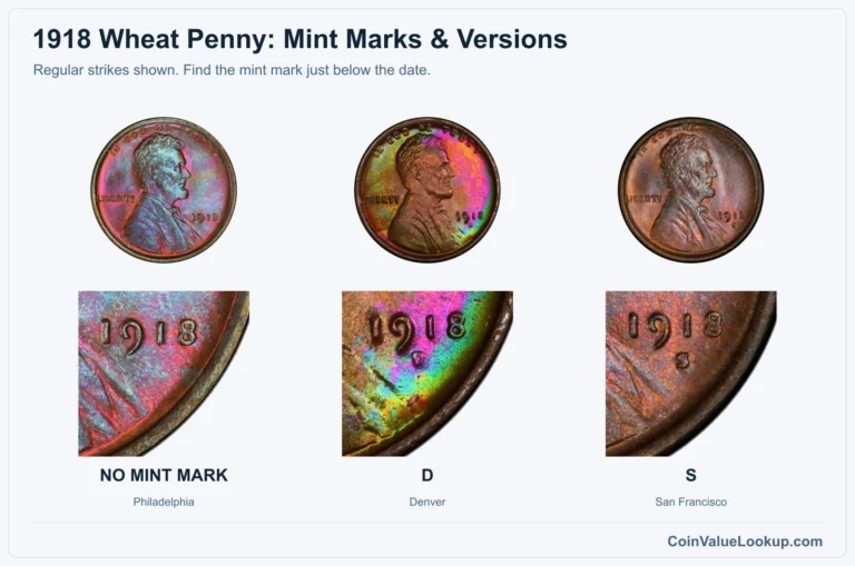 1918 Wheat Penny Coin Value: How Much Is It Worth?