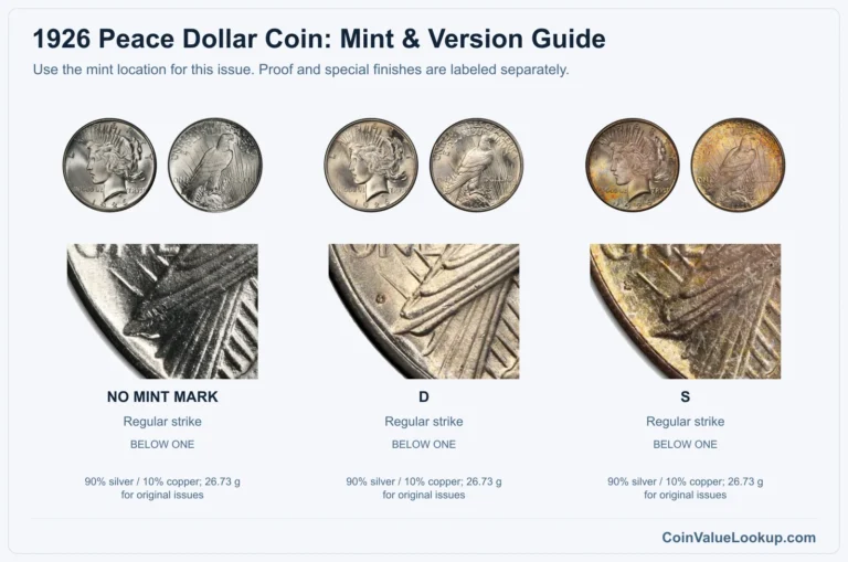 1926 Peace Silver Dollar Coin Value: How Much Is It Worth?