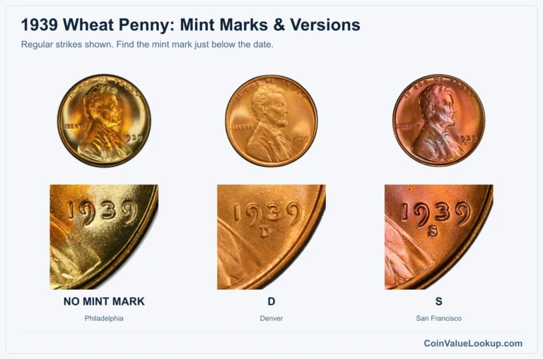 1939 Wheat Penny Coin Value: How Much Is It Worth?