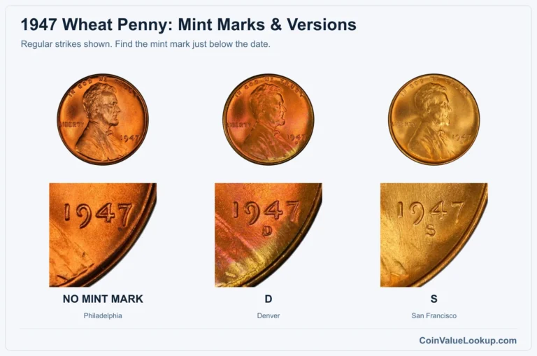 1947 Wheat Penny Coin Value: How Much Is It Worth?