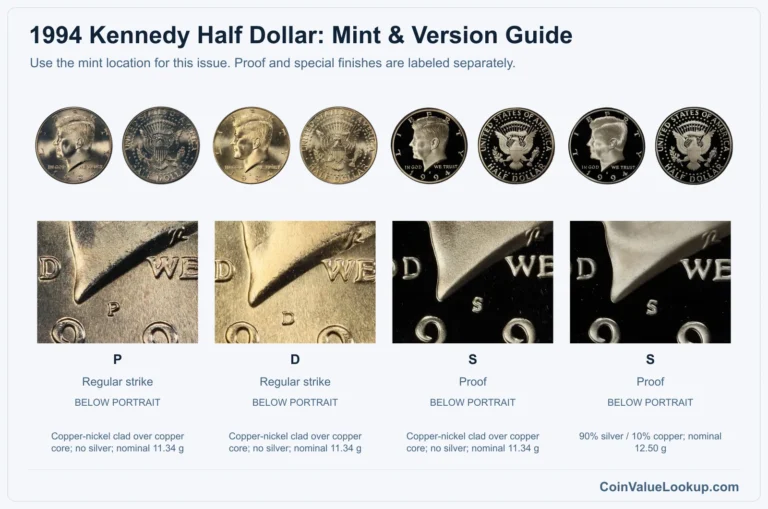 1994 Kennedy Half Dollar Coin Value: How Much Is It Worth?