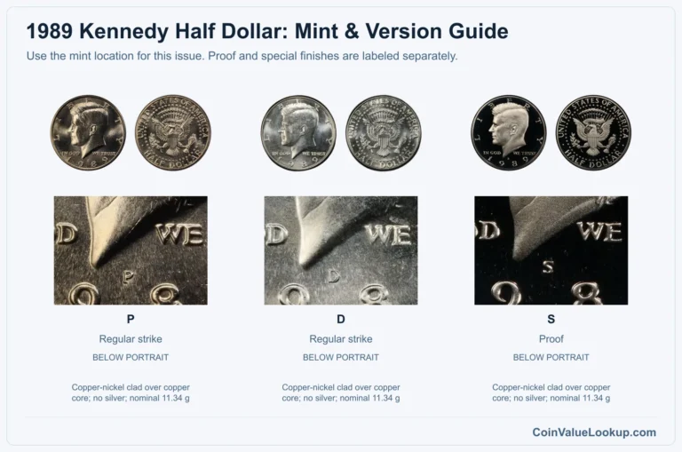 1989 Kennedy Half Dollar Coin Value: How Much Is It Worth?