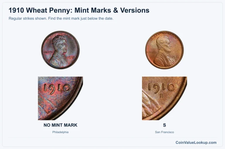 1910 Wheat Penny Coin Value: How Much Is It Worth?