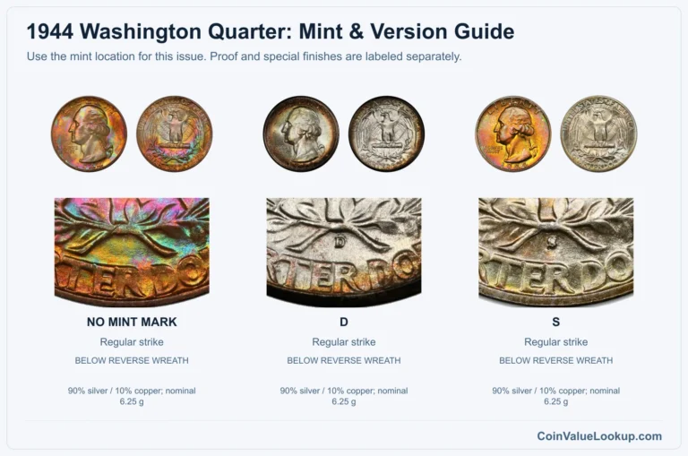 1944 Washington Quarter Coin Value: How Much Is It Worth?
