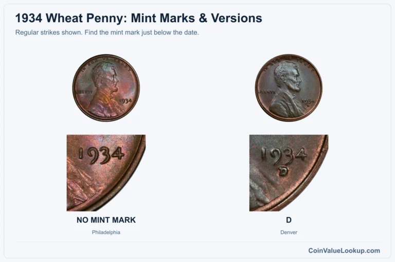 1934 Wheat Penny Coin Value: How Much Is It Worth?