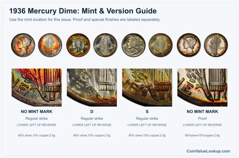 1936 Mercury Dime Coin Value: How Much Is It Worth?