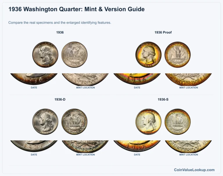 1936 Washington Quarter Coin Value: How Much Is It Worth?