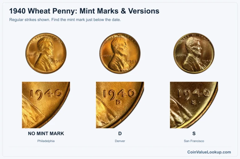 1940 Wheat Penny Coin Value: How Much Is It Worth?
