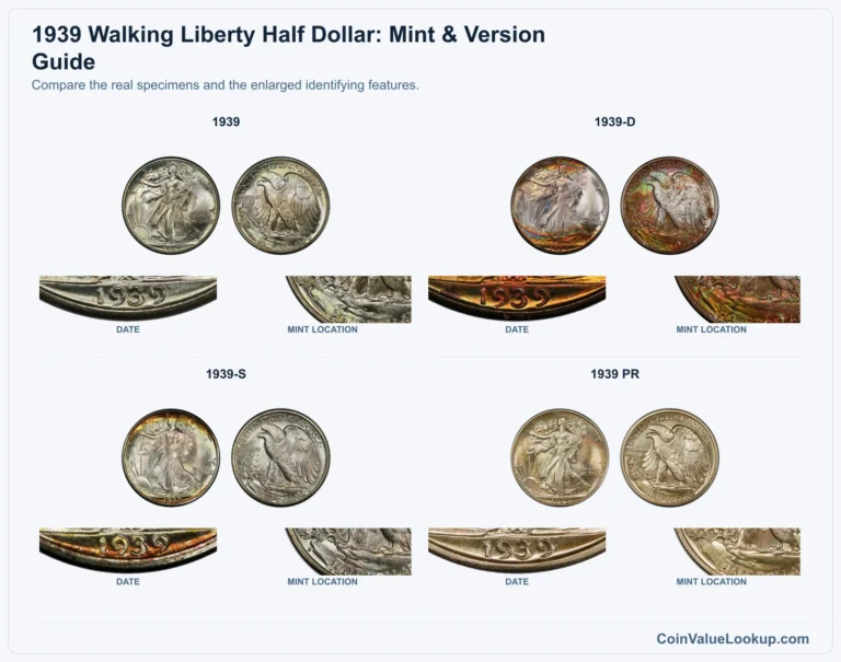 1939 Walking Liberty Half Dollar Coin Value: How Much Is It Worth?